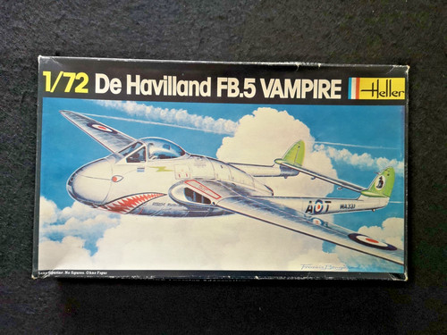 Heller havilland vampire - heller, de