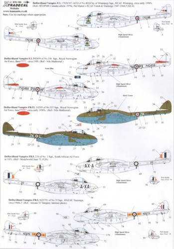 Xtradecal 72192 de - 1:72,