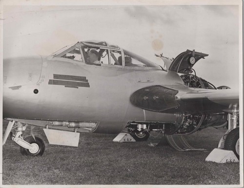 Havilland vampire trainer - de,