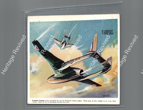 Vintage havilland vampire - vintage, de