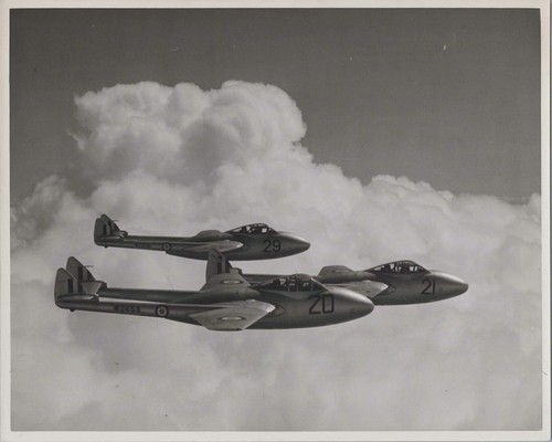 Havilland vampire trainer - de,