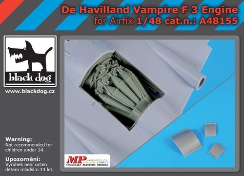 A48155 havilland vampire - de,