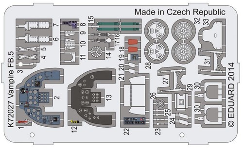 Mpm k72027 de havilland - k72027, 1:72