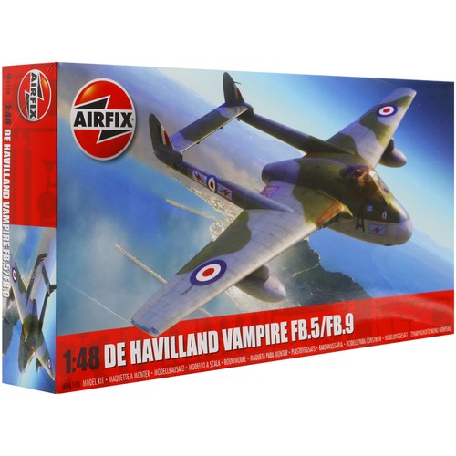 Airfix havilland vampire - de,