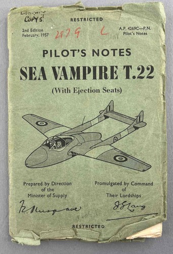 Havilland sea vampire - de,