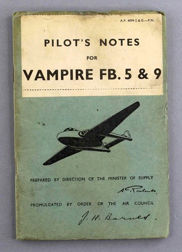 Havilland vampire 5 - de,