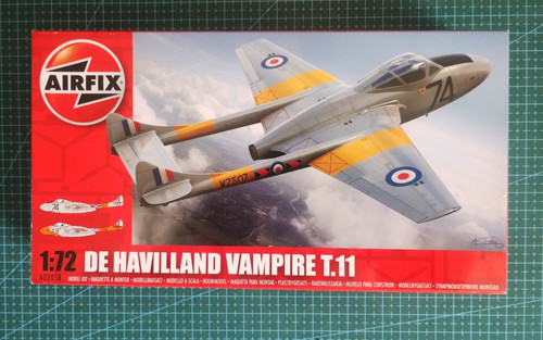 Havilland vampire 1 - vampire, 1/72
