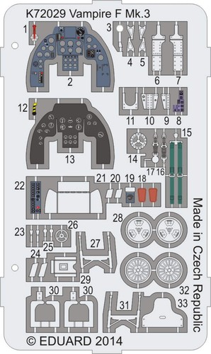 Mpm k72029 de havilland - mpm,