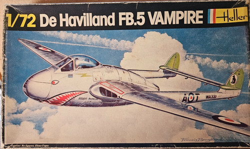 Heller havilland fb 5 - 1/72, fb.5